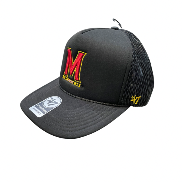 Maryland Terrapins '47 Brand Foam Front Trucker Mesh