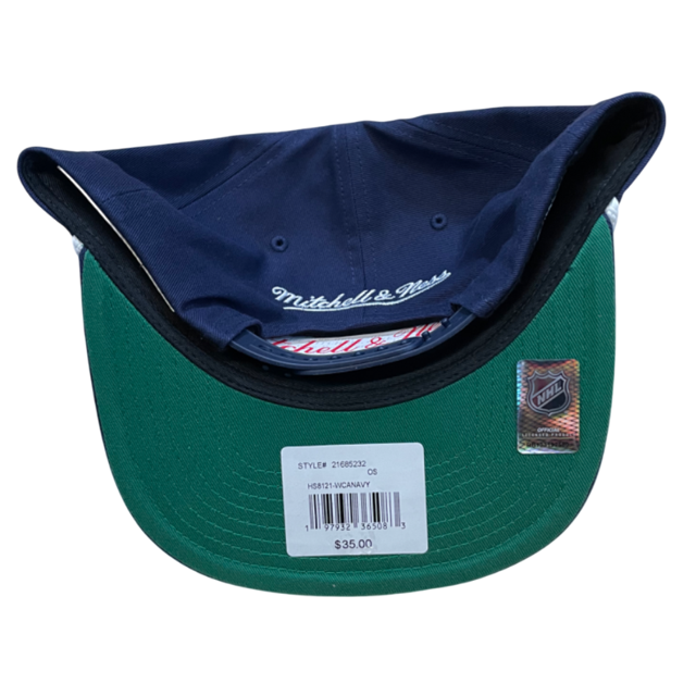 Washington Capitals Mitchell & Ness Basic Rope Snap Back Hat