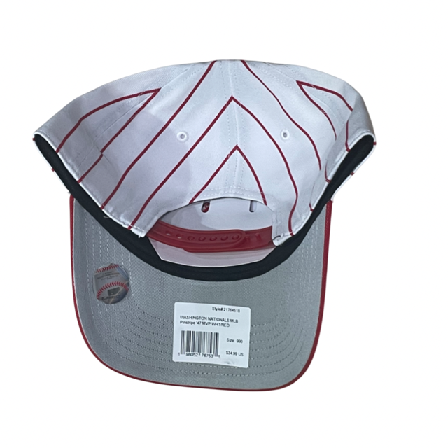 Washington Nationals '47  Pinstripe MVP Adjustable  Hat