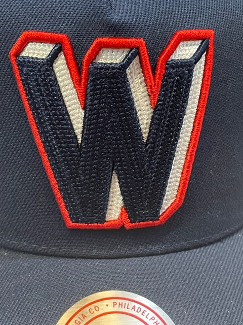 Washington Senators Mitchell & Ness Pro-Pinch Trucker Snap Back Hat