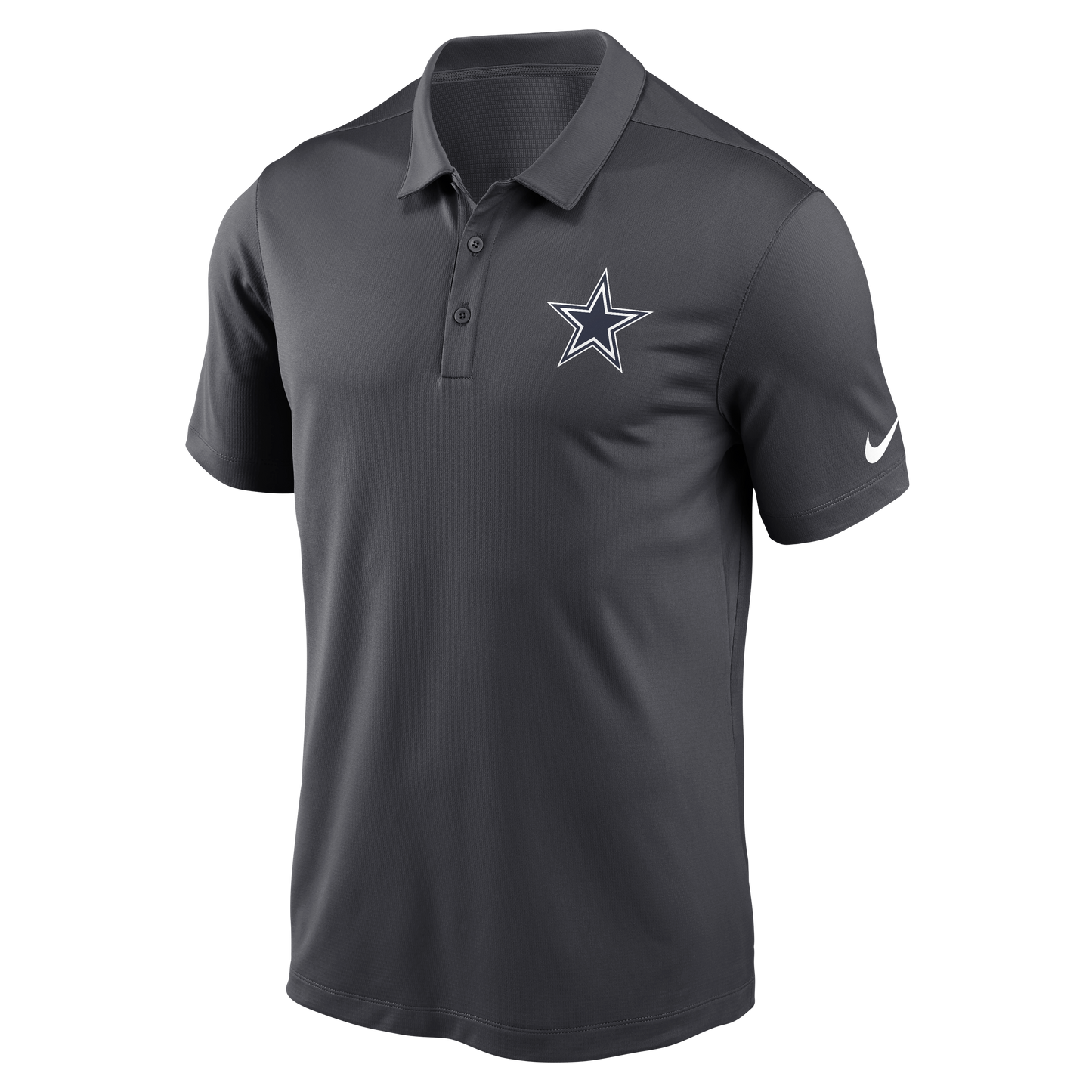 Dallas Cowboys Nike The 23 Logo Franchise Men's Polo - Dark Gray