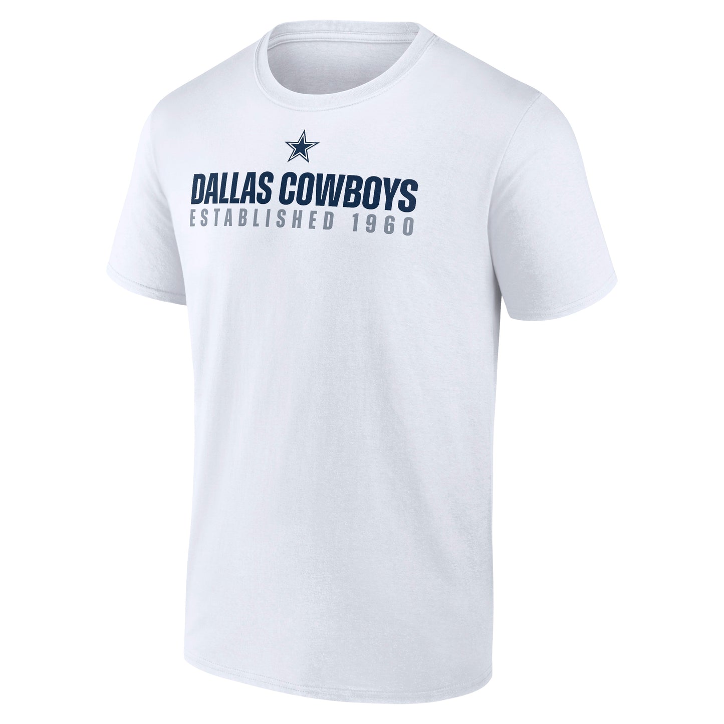 Dallas Cowboys Stats Established 1960 Men's T-Shirt - White