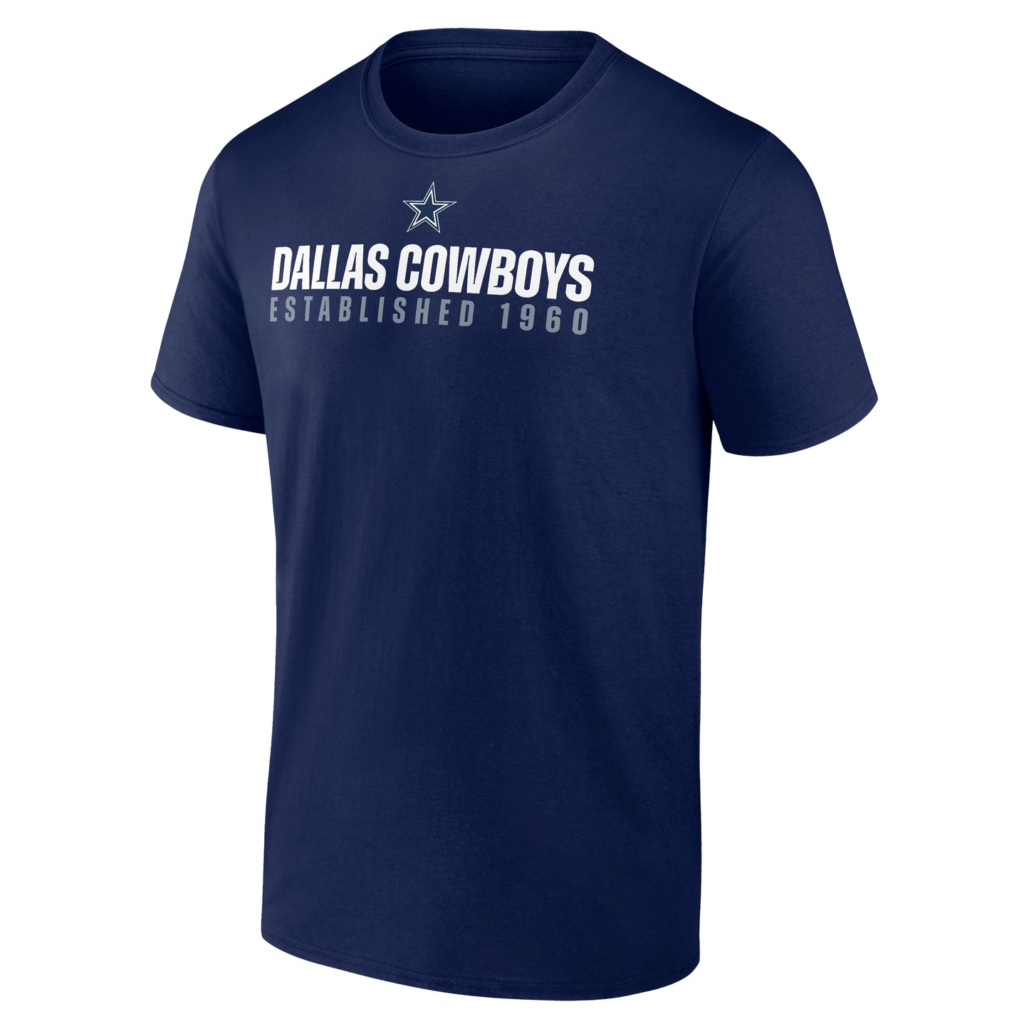 Dallas Cowboys Stats Established 1960 Men's T-Shirt - Navy