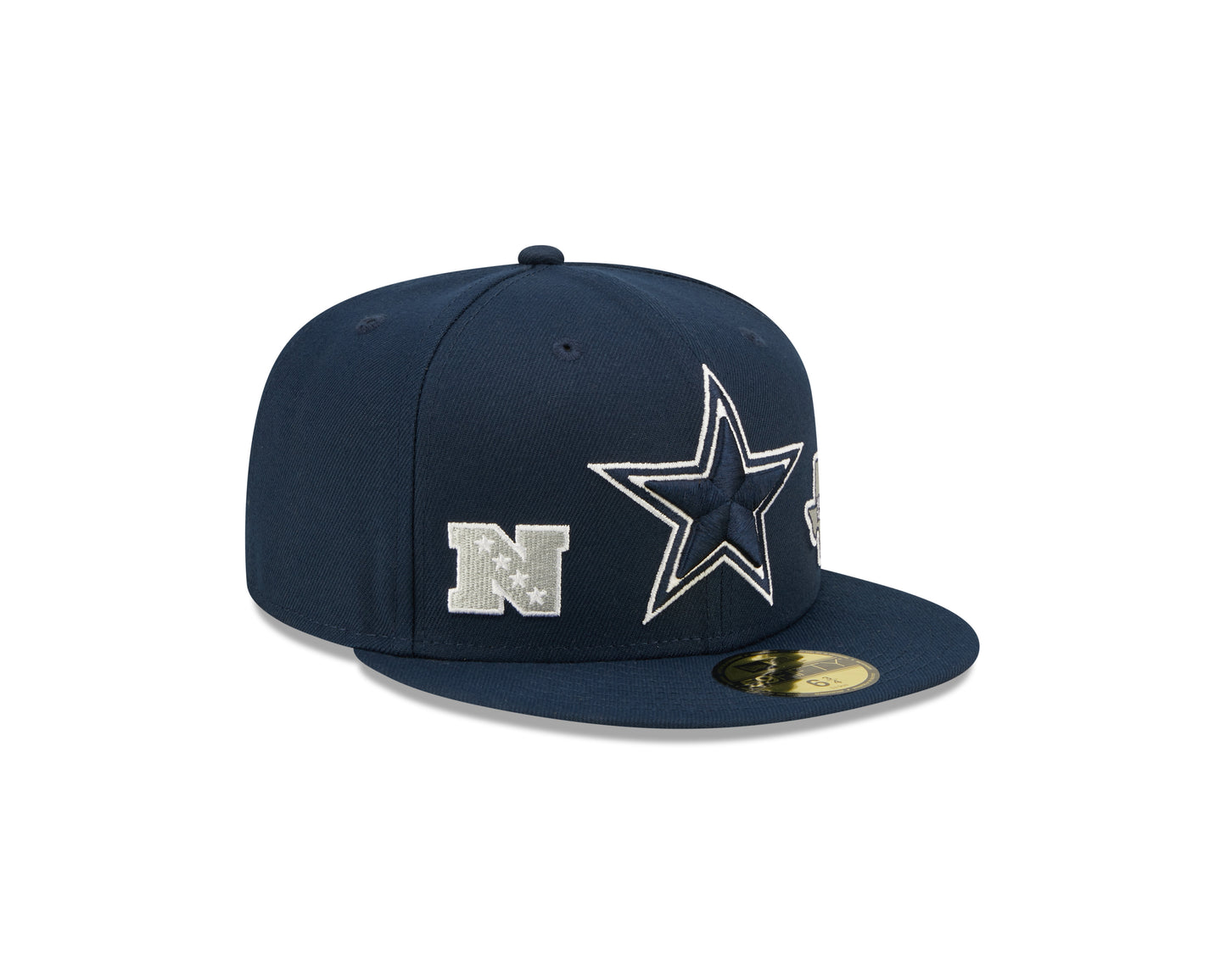 Dallas Cowboys Navy New Era Identity 59FIFTY Fitted Hat