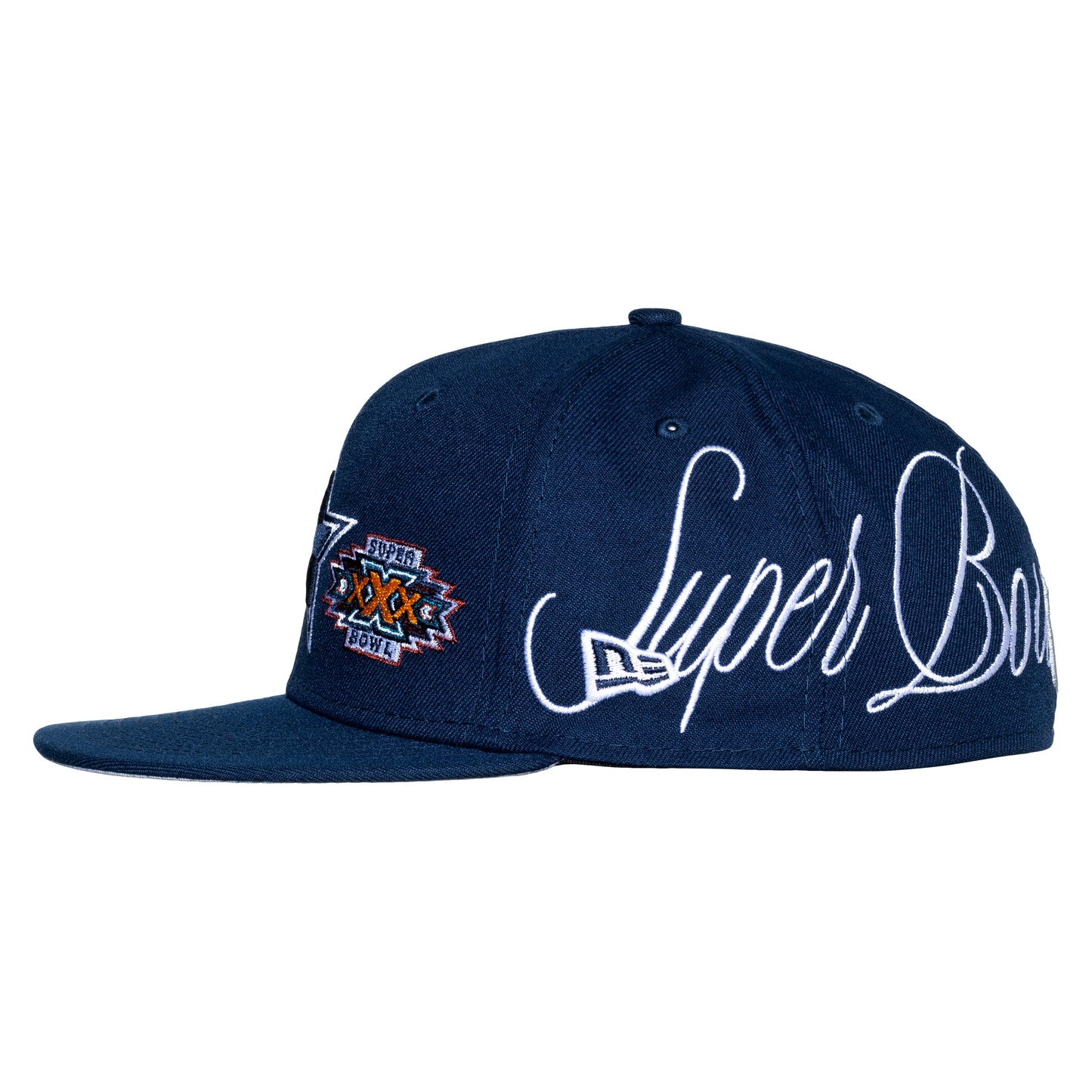 Dallas Cowboys New Era Navy Historic 5X Champs Patched Pinned 59FIFTY Fitted Hat