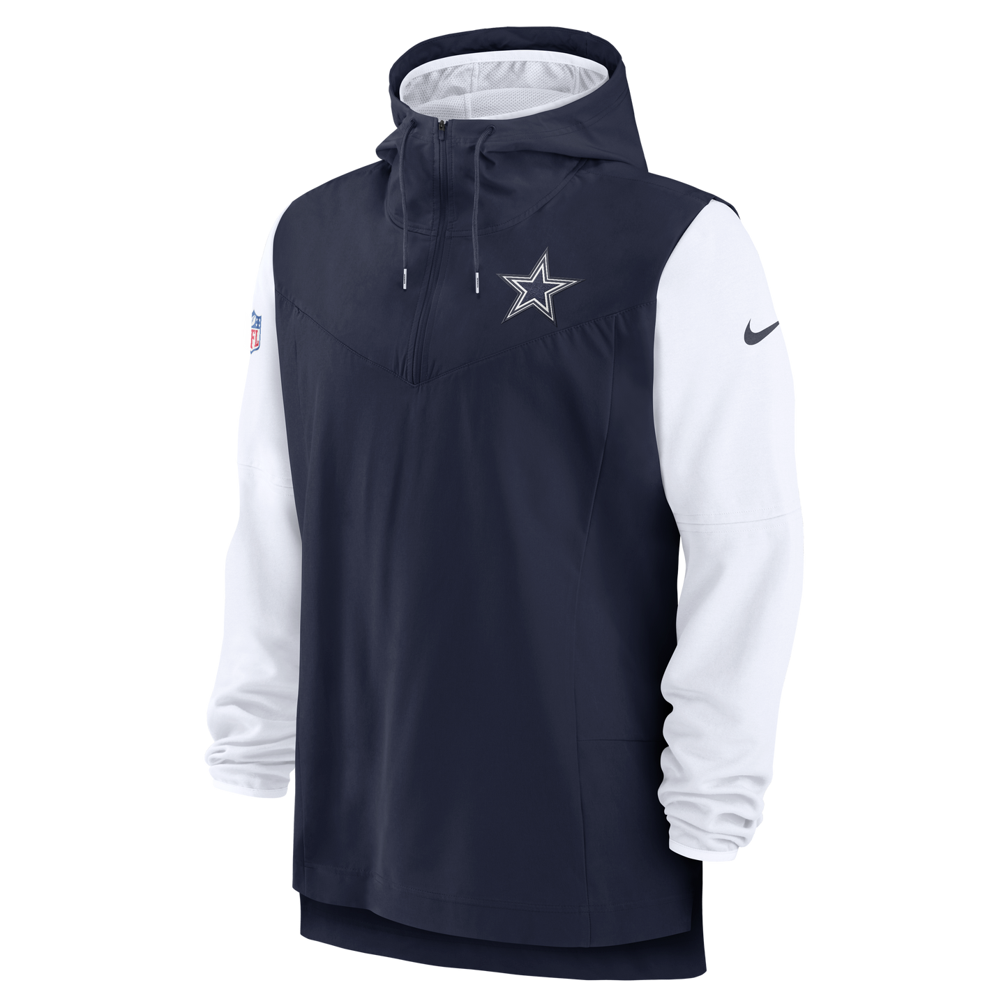 Dallas Cowboys Nike Sideline Players Logo Jacket Men's Hoodie - Navy