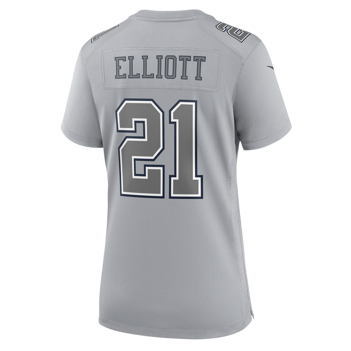 Dallas Cowboys Nike #21 Ezekiel Elliott Women's Game Jersey -Atmosphere