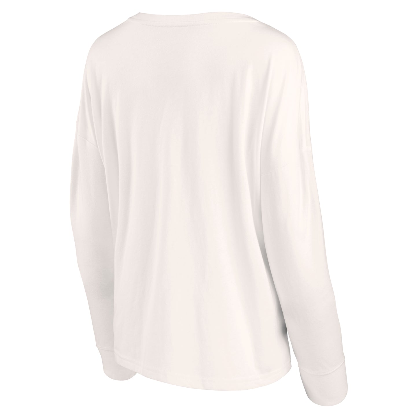 Dallas Cowboys Fanatics Branded Women's Crop Game Date Long Sleeve Shirt-Cream