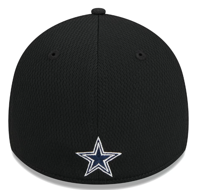 Dallas Cowboys New Era Top Visor Black 39Thirty