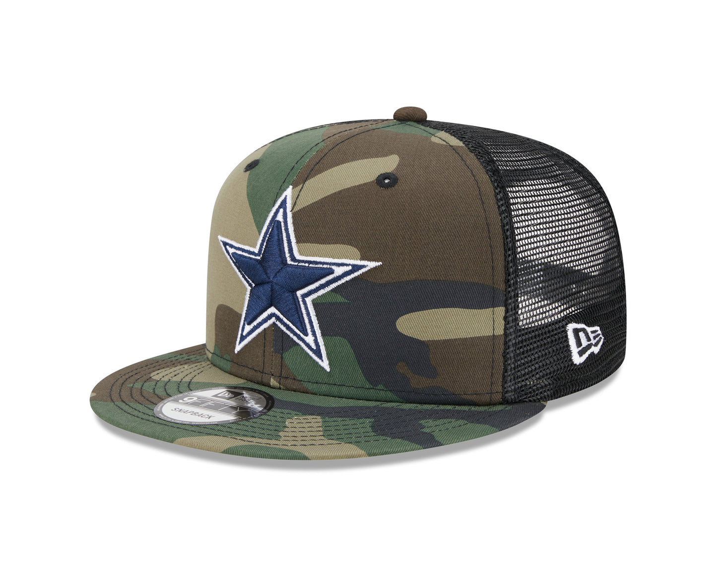 Dallas Cowboys New Era Main Trucker 9FIFTY Snapback Hat - Camo