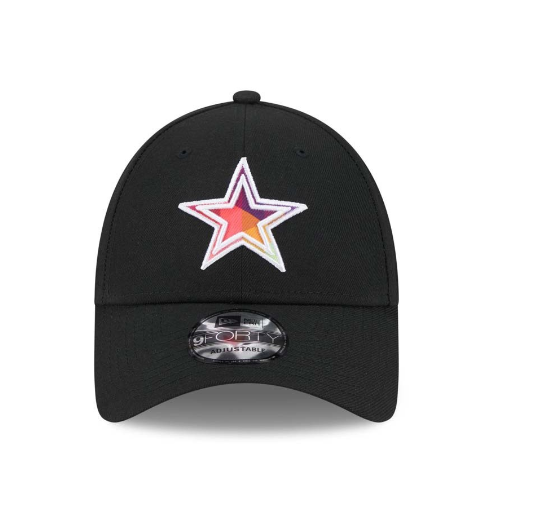 Dallas Cowboys New Era Black 2023 NFL Crucial Catch 9FORTY Adjustable Hat