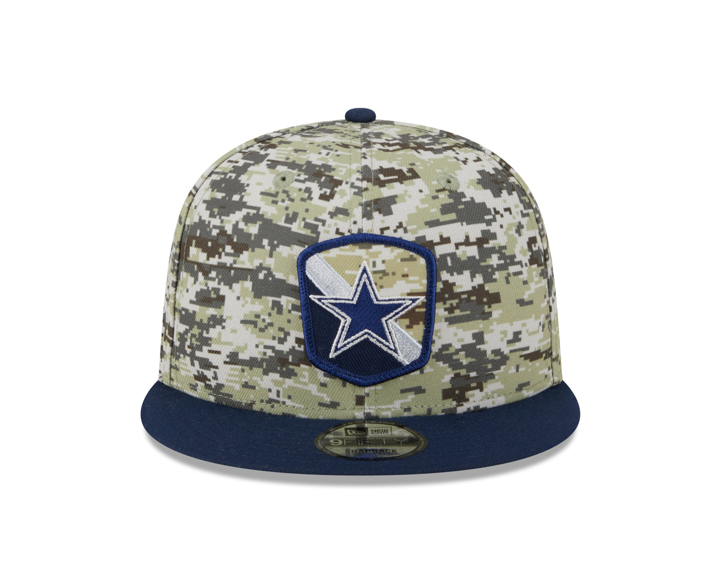 Dallas Cowboys New Era 2023 Camo Salute To Service 9FIFTY Snapback Hat