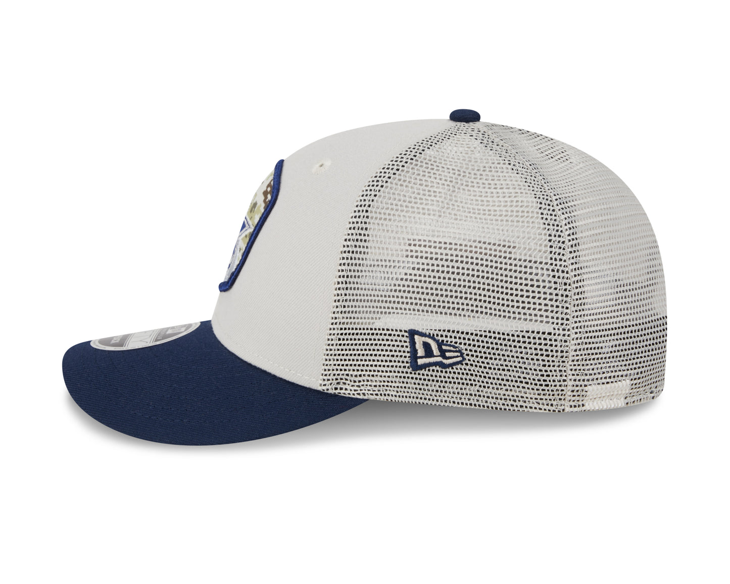 Dallas Cowboys New Era 2023 Stone Salute To Service Low Profile 9FIFTY Snapback Hat