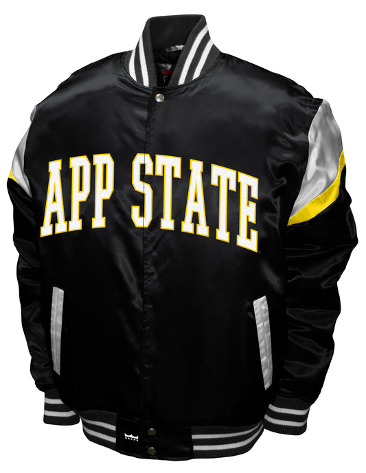 Appalachian State Mountaineers Franchise Club Power Satin Full-Snap Jacket