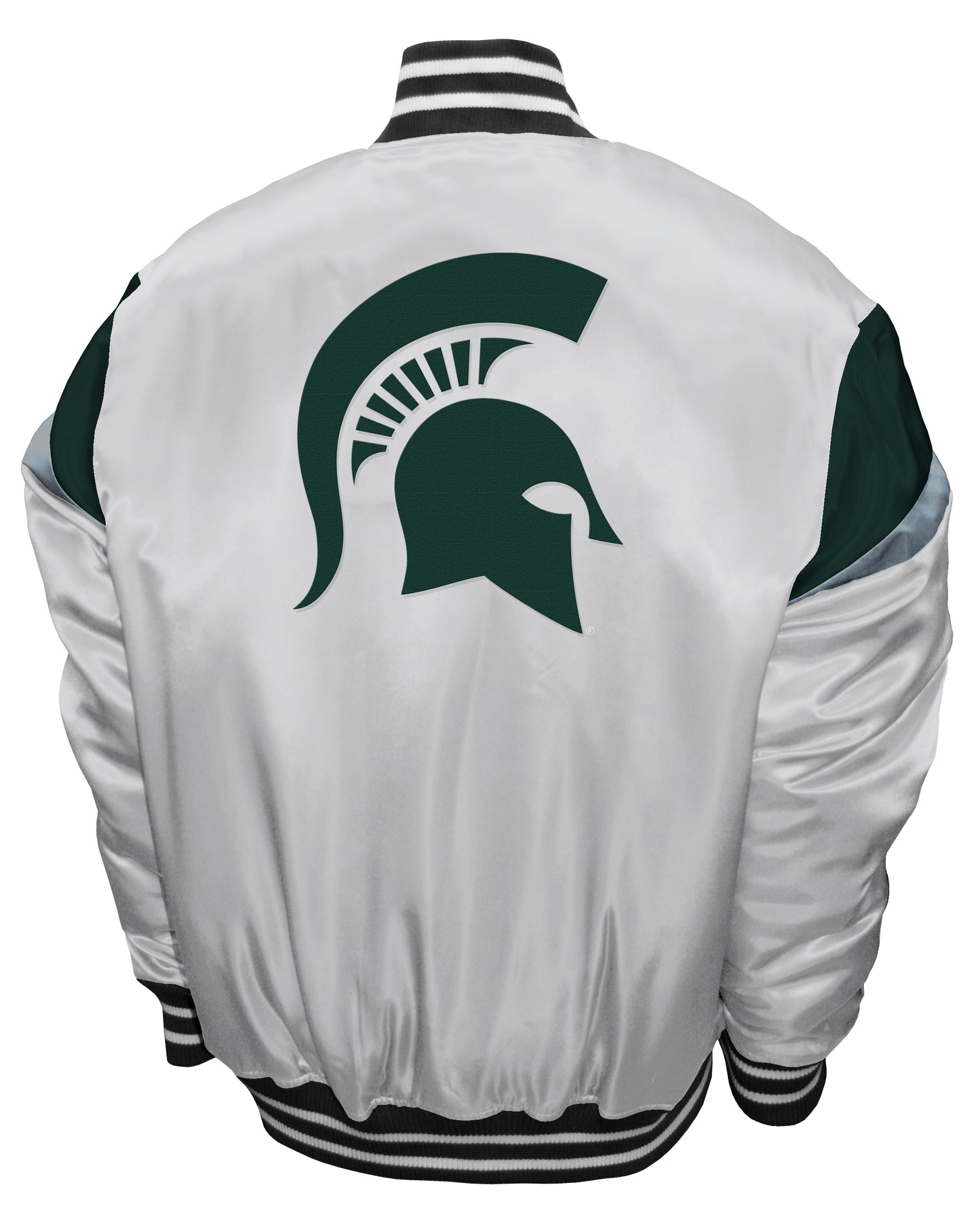 Michigan State Spartans Franchise Club Power Satin Full-Snap Jacket