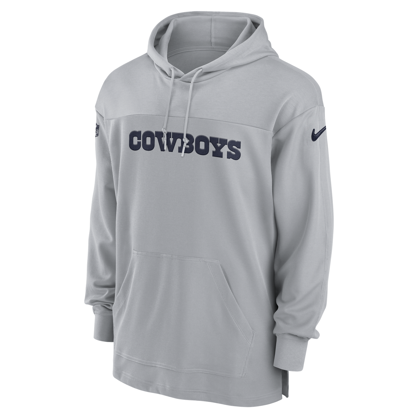 Dallas Cowboys Nike Heavy Jersey Hooded Top - Gray