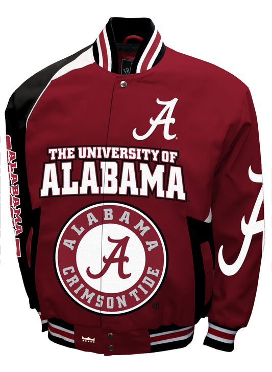 Alabama Crimson Tide Franchise Club Spirit Twill Jacket