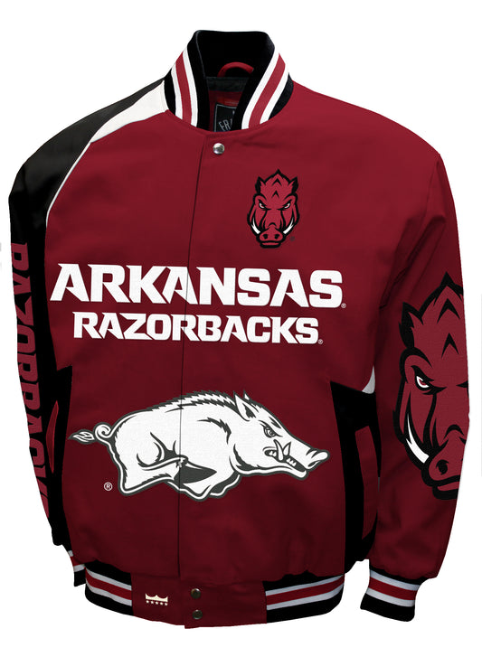 Arkansas Razorbacks Franchise Club Spirit Twill Jacket