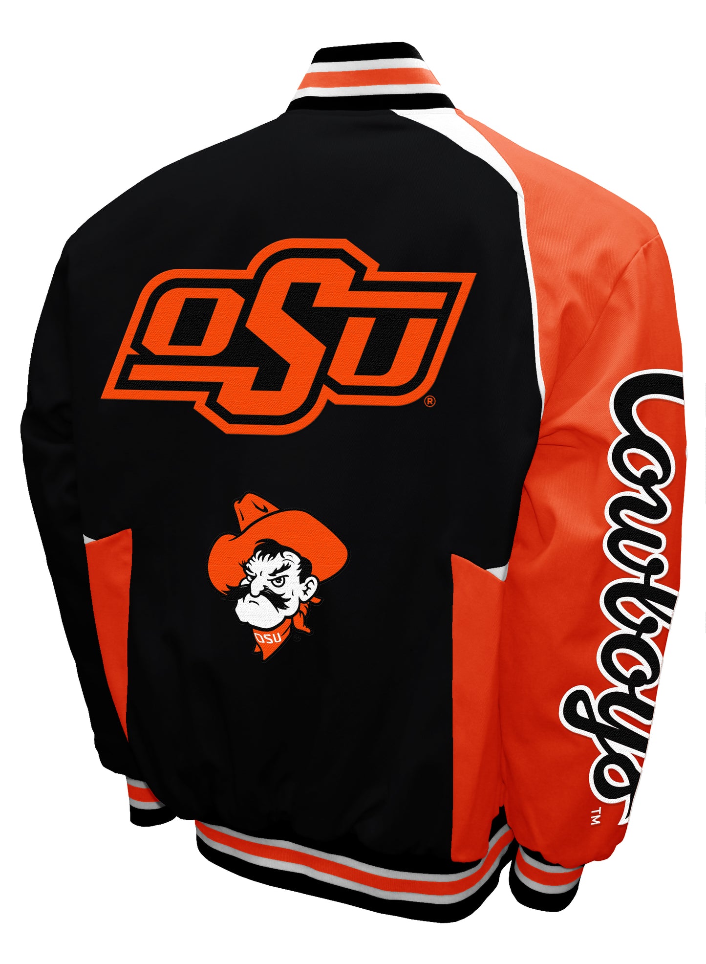 Oklahoma State Cowboys Franchise Club Spirit Twill Jacket