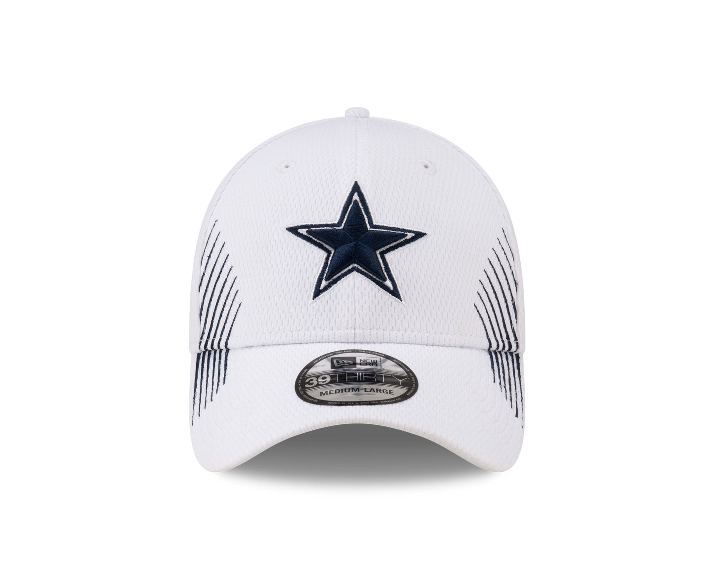 Dallas Cowboys New Era Active 39THIRTY Flex Hat- White