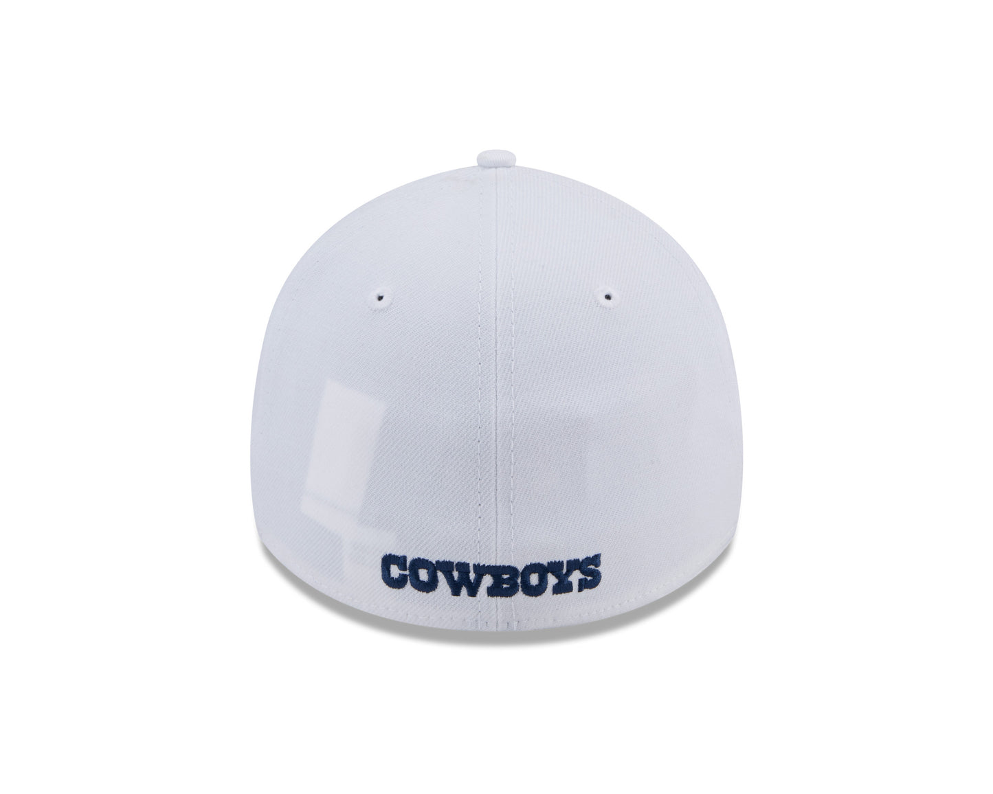 Dallas Cowboys New Era Basic White 39Thirty Flex Hat
