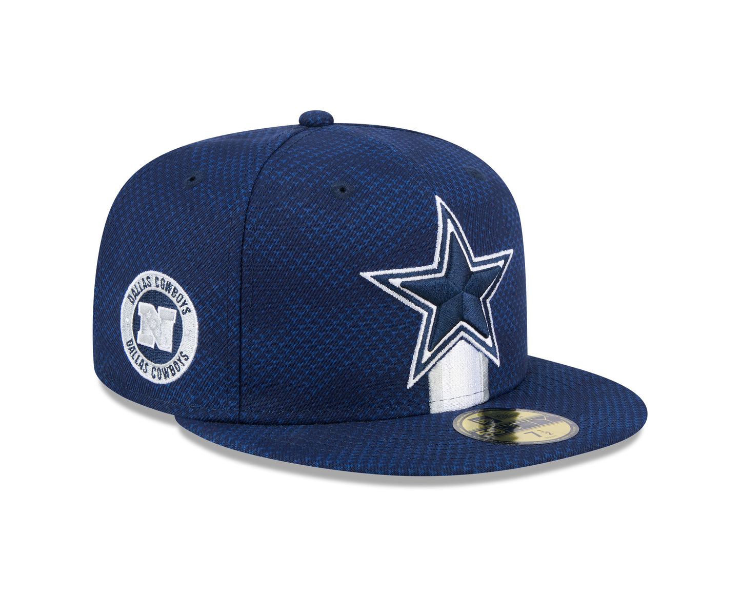 Dallas Cowboys New Era 2024 Sideline 59FIFTY Fitted Hat - Navy