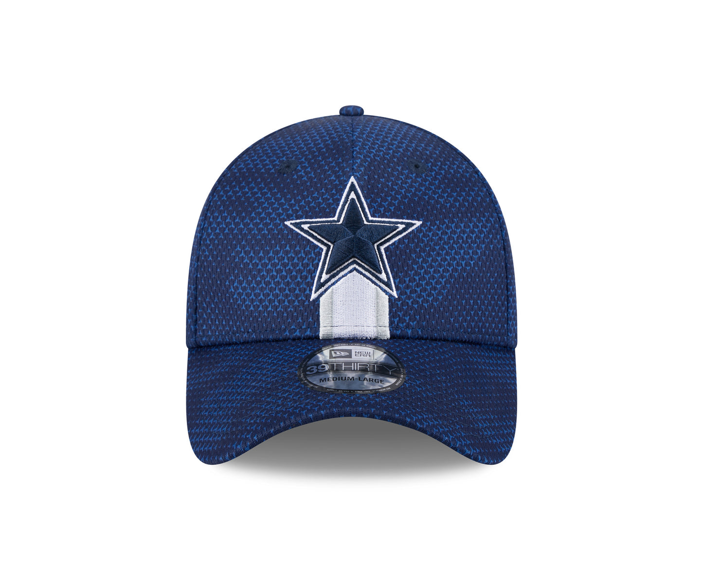 Dallas Cowboys New Era 2024 Sideline 39THIRTY Flex Hat - Navy