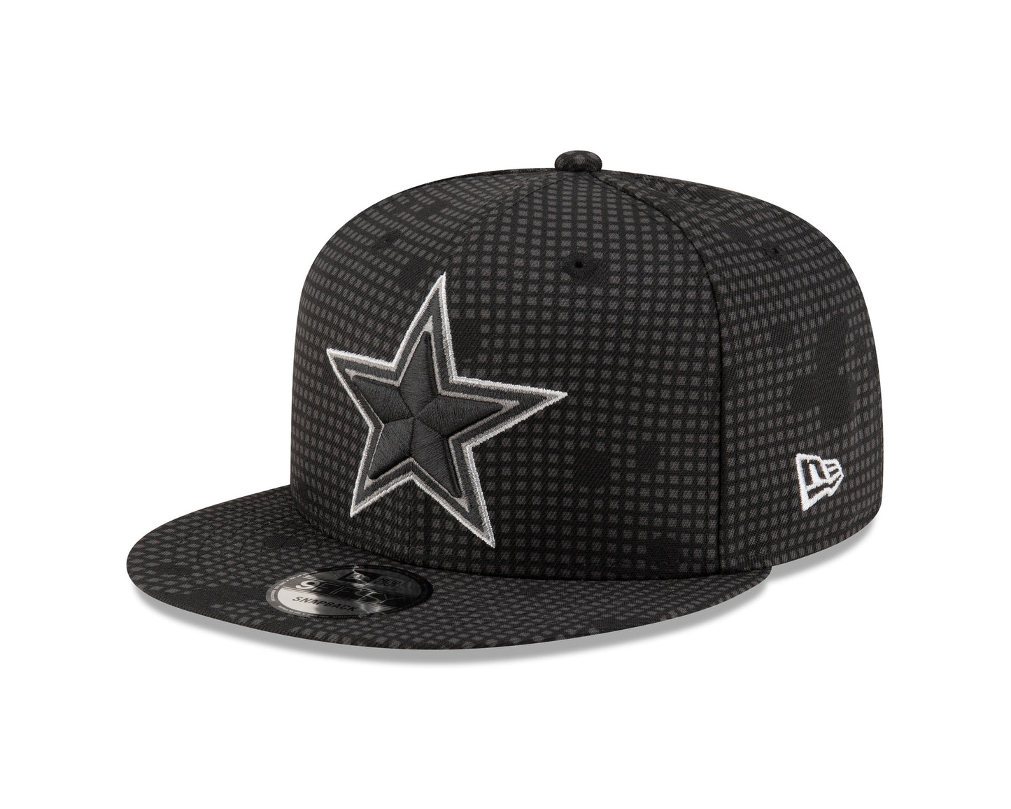 Dallas Cowboys New Era Midnight Ink Pop Outline 9FIFTY Snapback Hat - Graphite