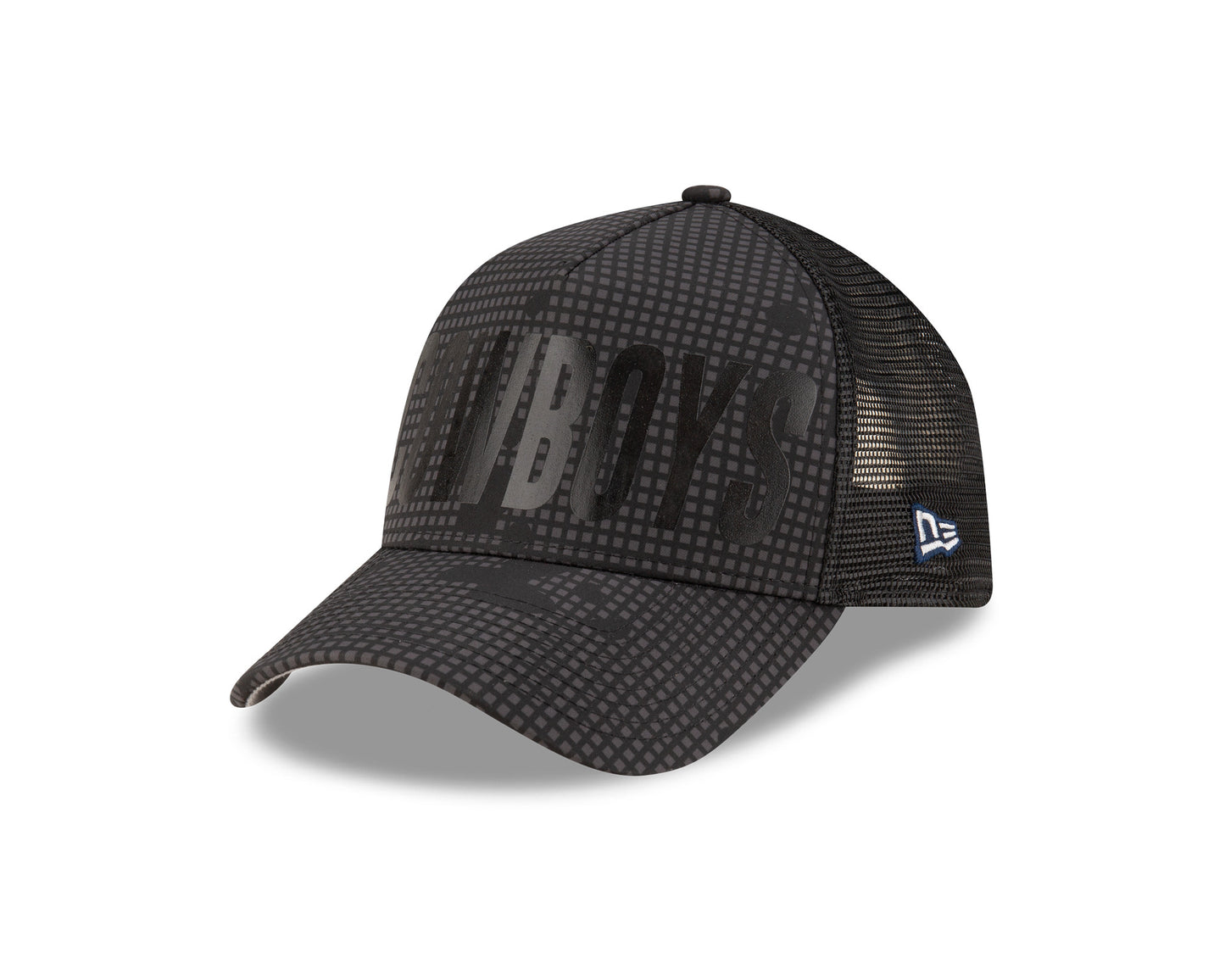 Dallas Cowboys New Era Midnight Ink Tonal A-Frame 9FORTY Adjustable Hat - Graphite