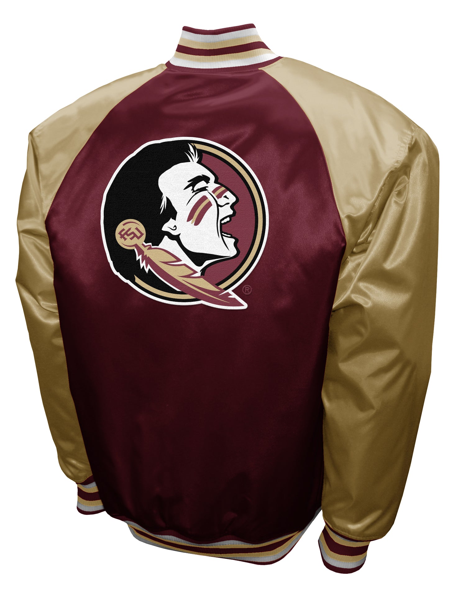 Florida State Seminoles Franchise Club Game Satin Full-Snap Jacket