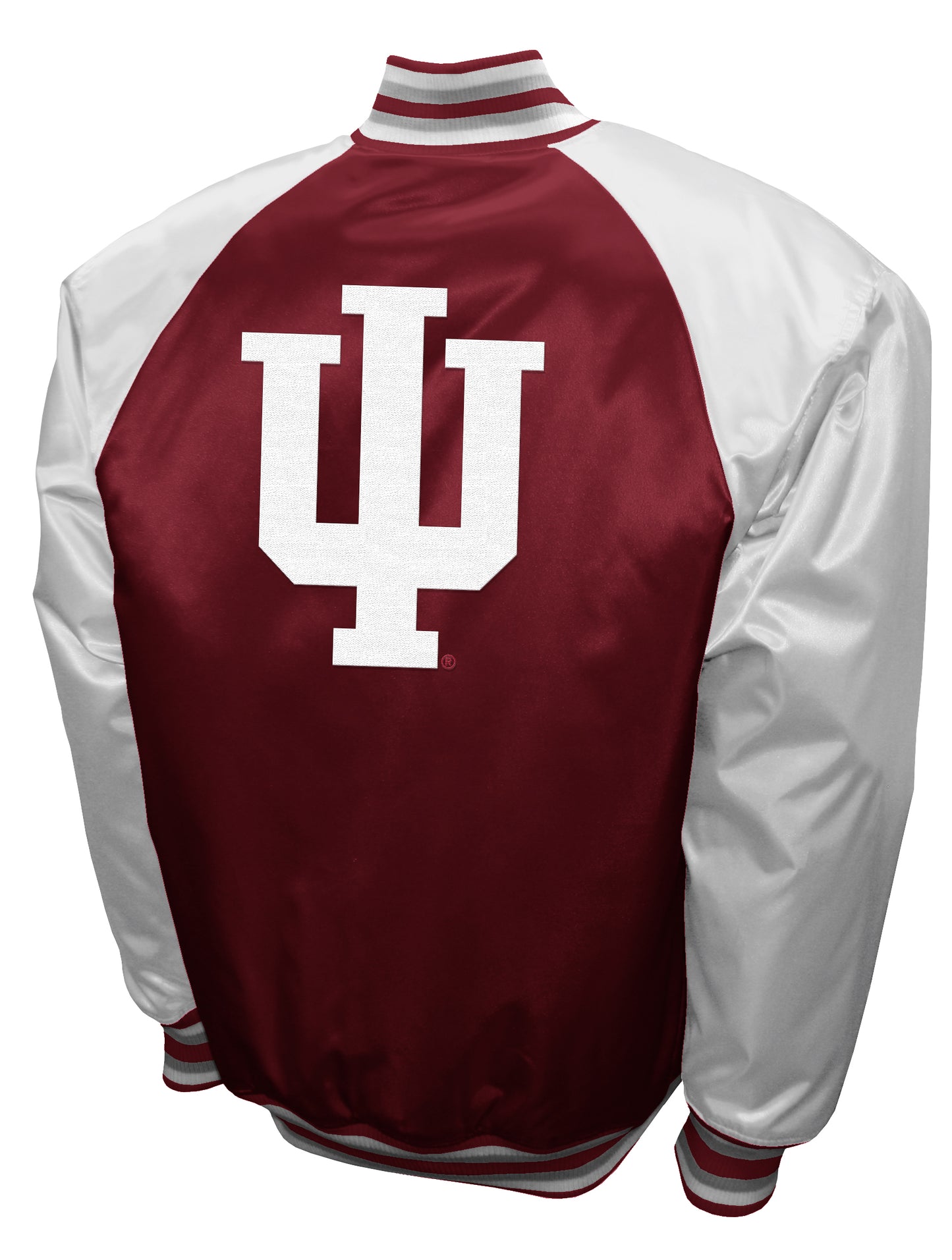 Indiana Hoosiers Franchise Club Game Satin Full-Snap Jacket