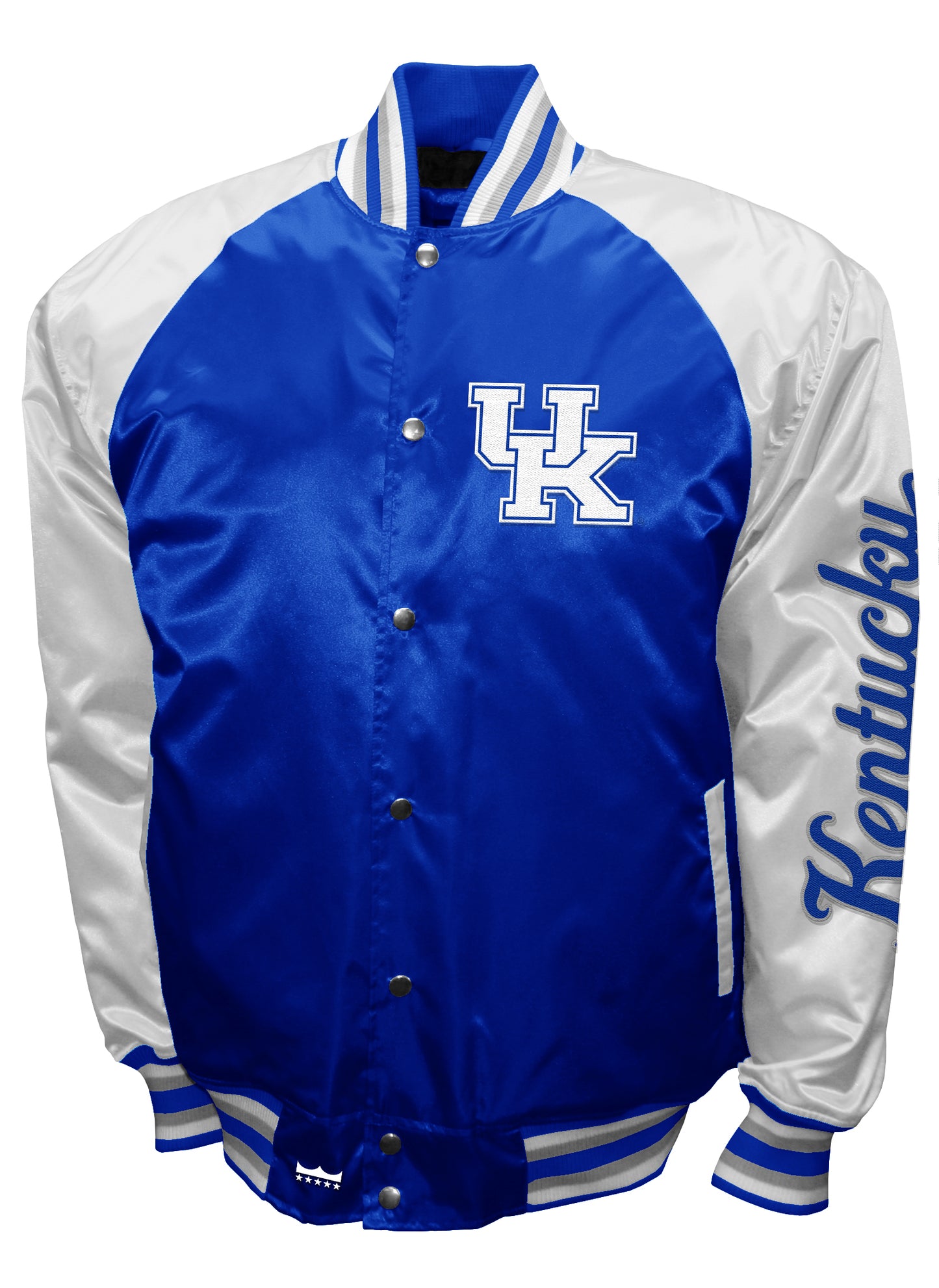 Kentucky Wildcats Franchise Club Game Satin Full-Snap Jacket