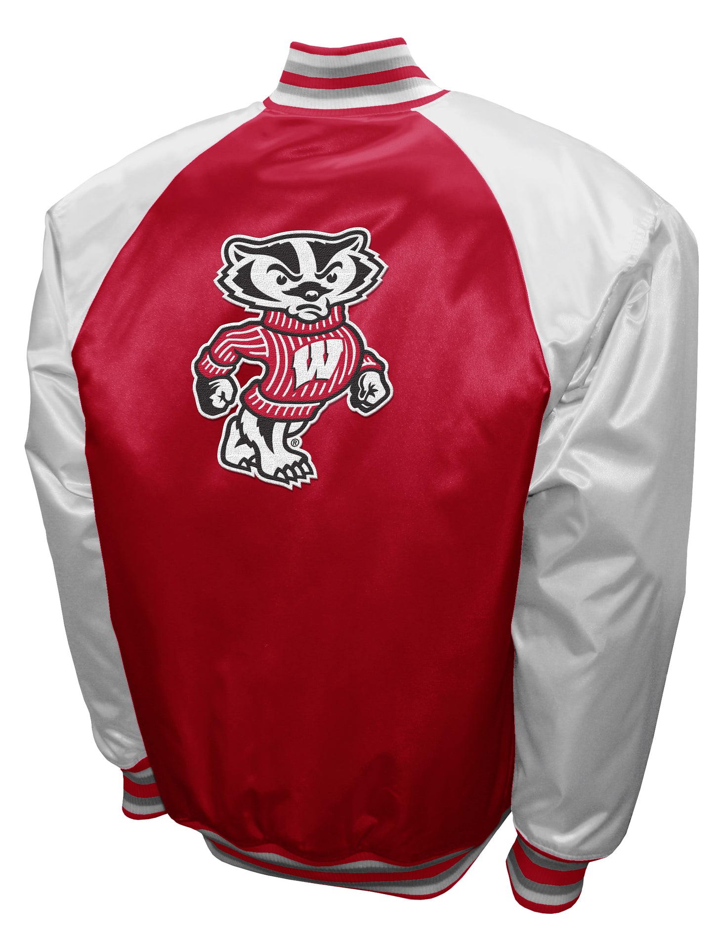 Wisconsin Badgers Franchise Club Game Satin Full-Snap Jacket