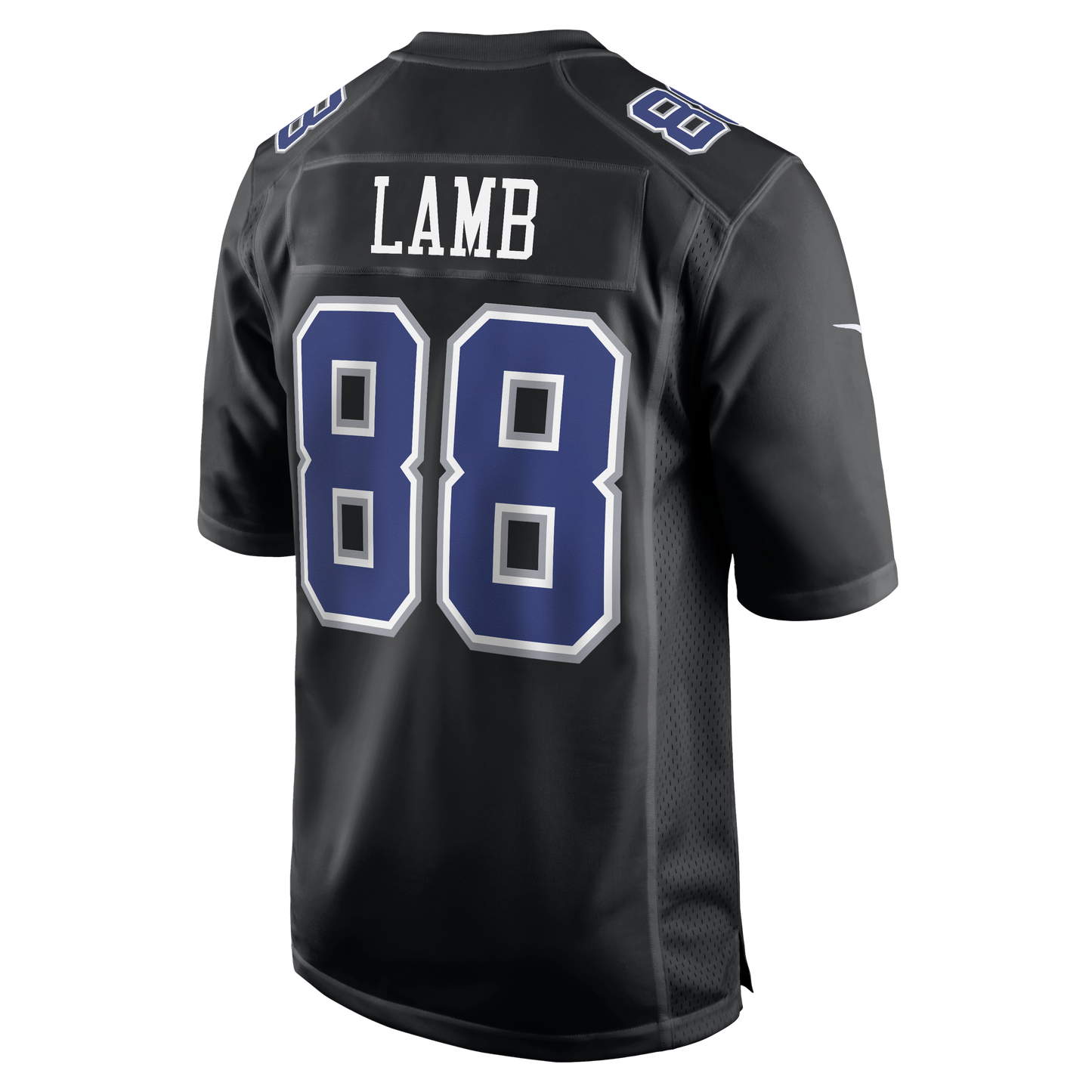 Dallas Cowboys Nike #88 CeeDee Lamb Men's Carbon Black Game Jersey