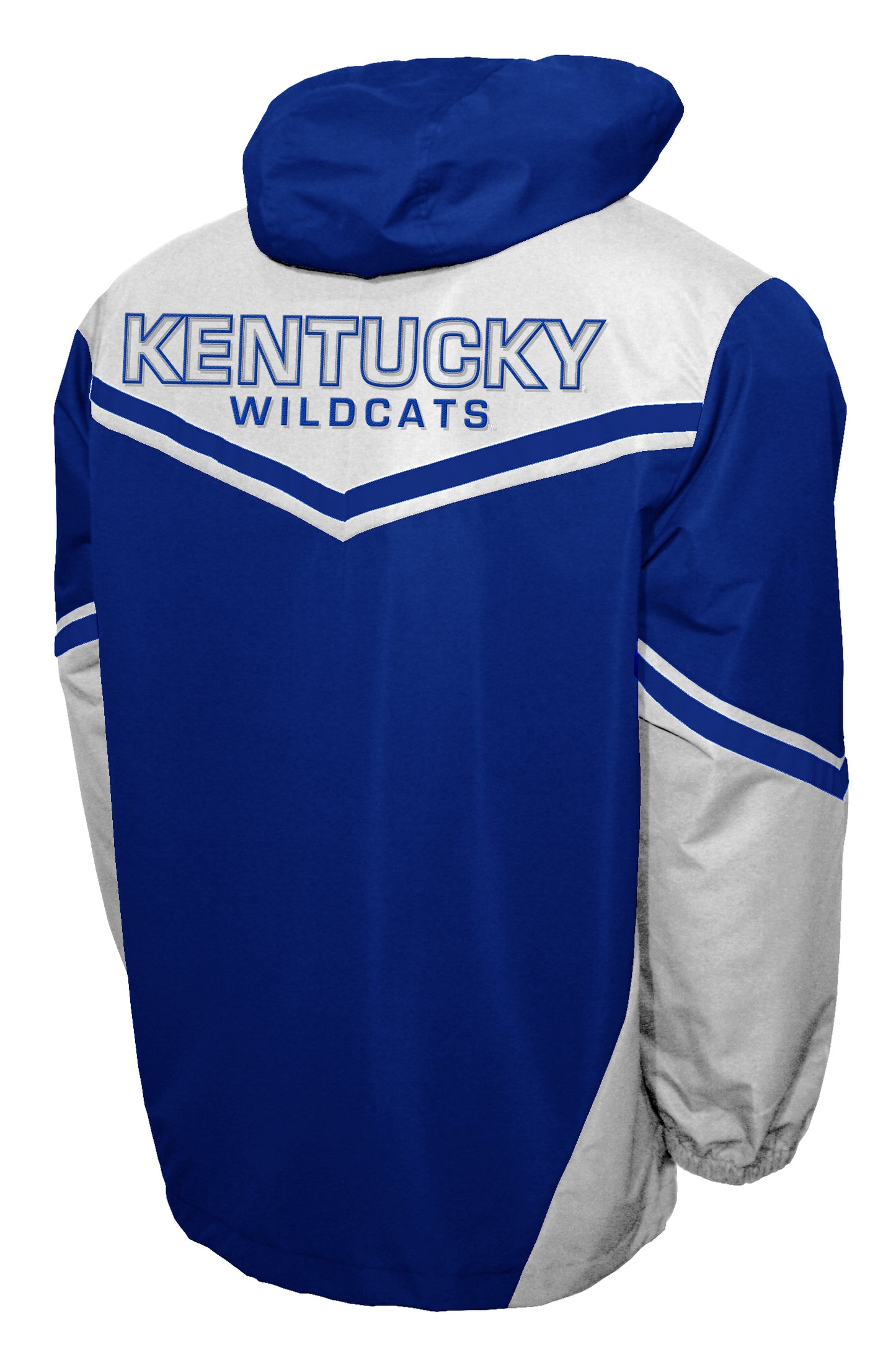 Kentucky Wildcats Franchise Club Action Anorak Quarter-Zip Pullover Jacket - Blue