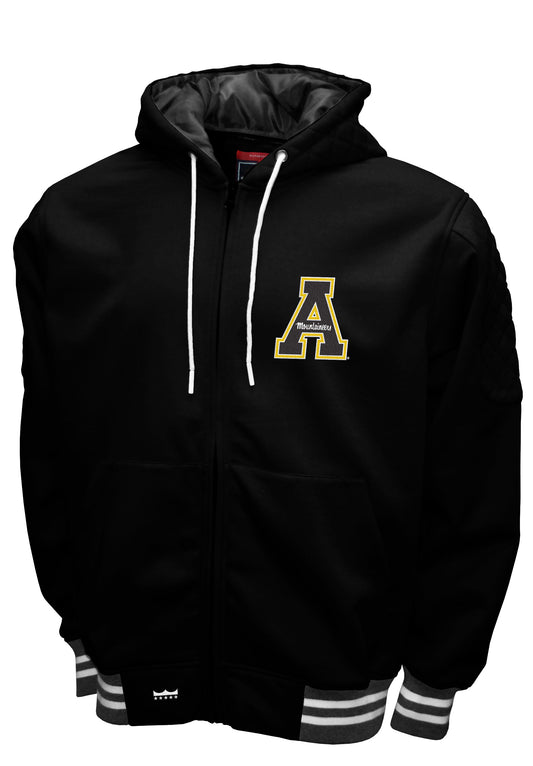 Appalachian State Mountaineers Franchise Club Grind Full Zip Hooded Jacket