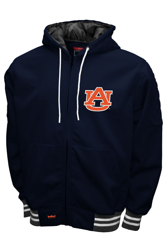 Auburn Tigers Franchise Club Grind Full Zip Hooded Jacket