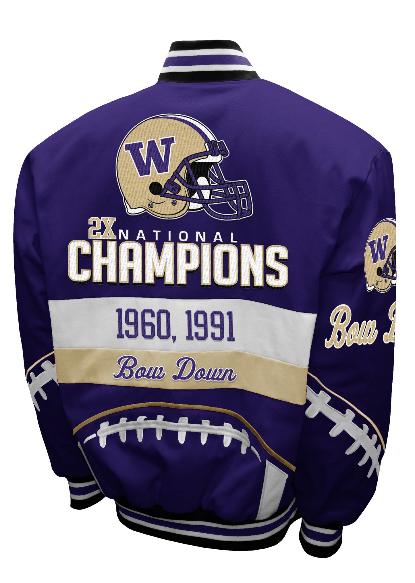 Washington Huskies Franchise Club 2-Time Commemorative Twill Jacket