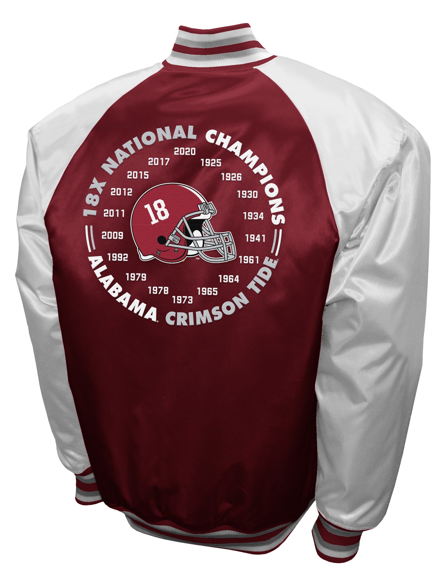Alabama Crimson Tide Franchise Club Commemorative Satin Jacket
