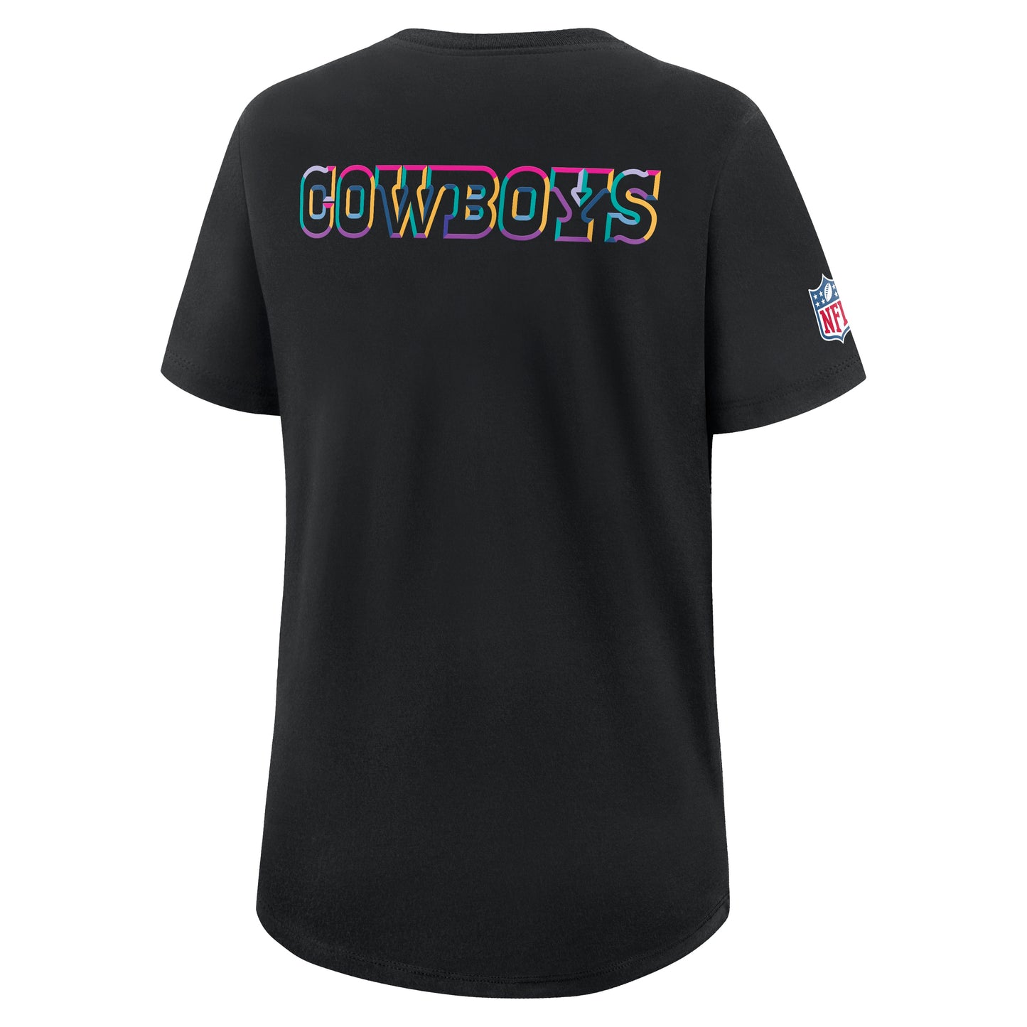 Dallas Cowboys Nike Women's 2025 Crucial Catch Team Performance T- Shirt
