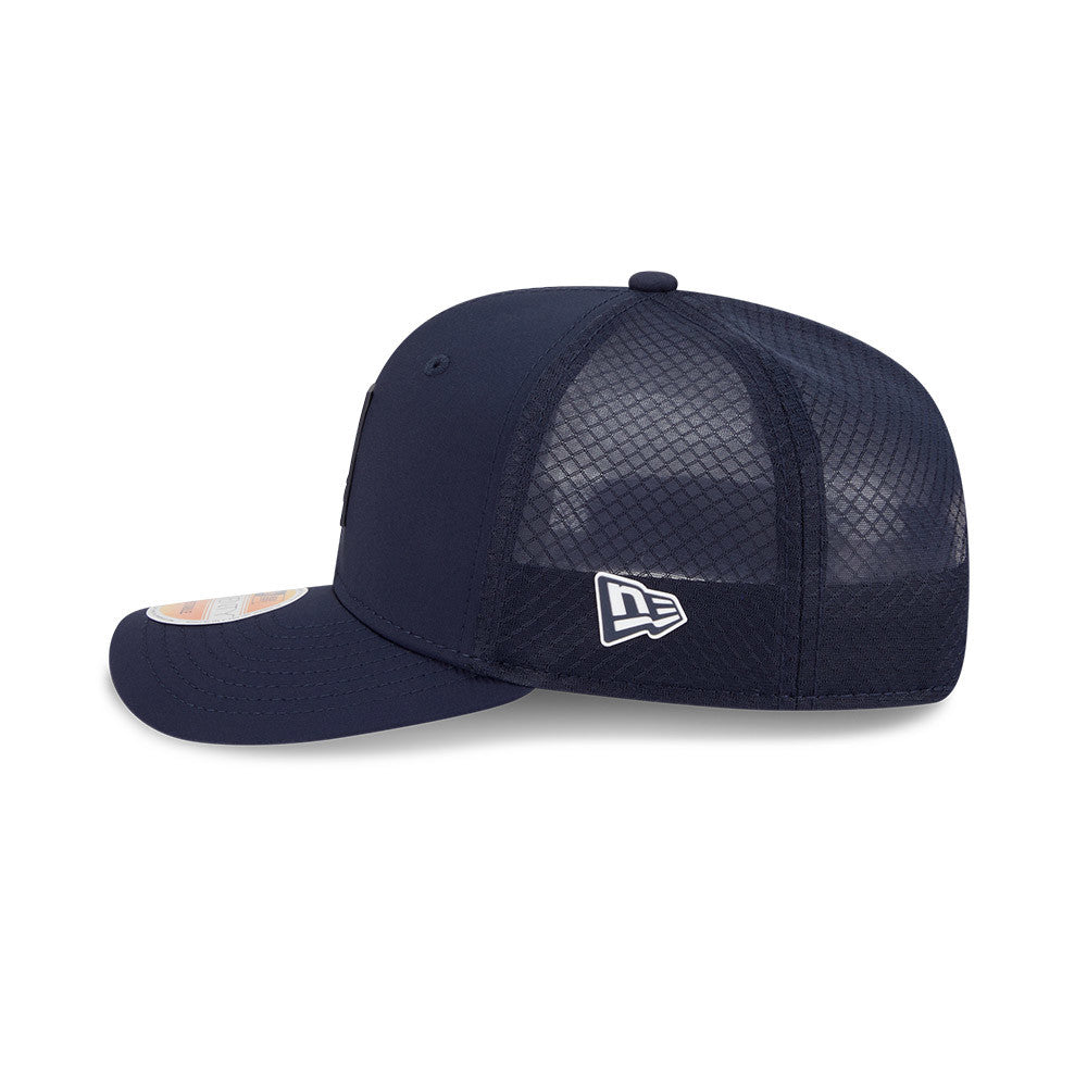 Dallas Cowboys New Era 2025 Sideline 9SEVENTY Trucker Adjustable Hat - Navy