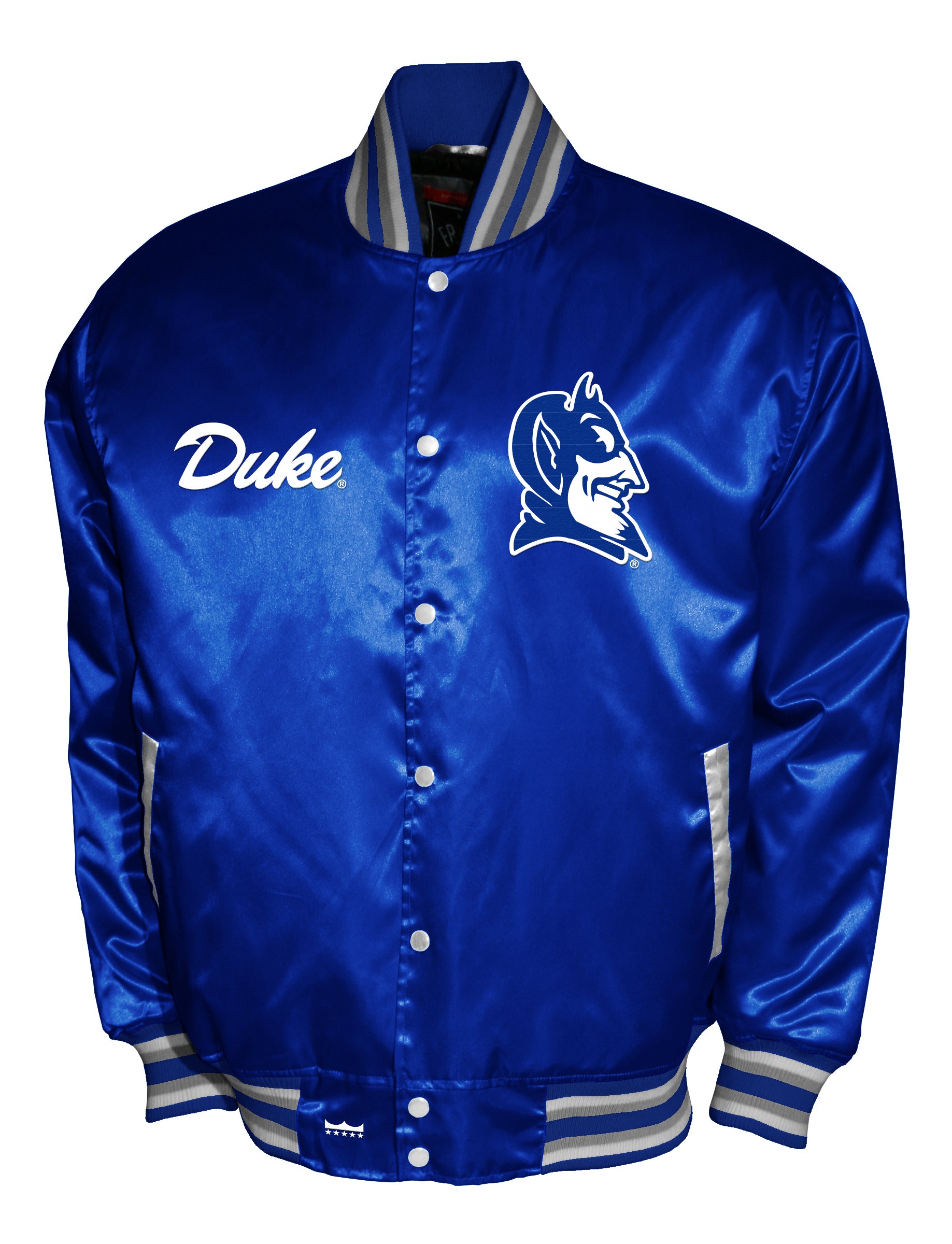 Duke Blue Devils Franchise Club Satin Full-Snap Jacket