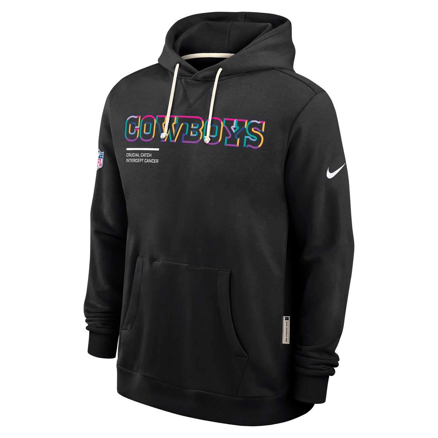 Dallas Cowboys Nike 2025 Crucial Catch Standard Issue Dri-FIT Hoodie Pullover Men's Hoodie