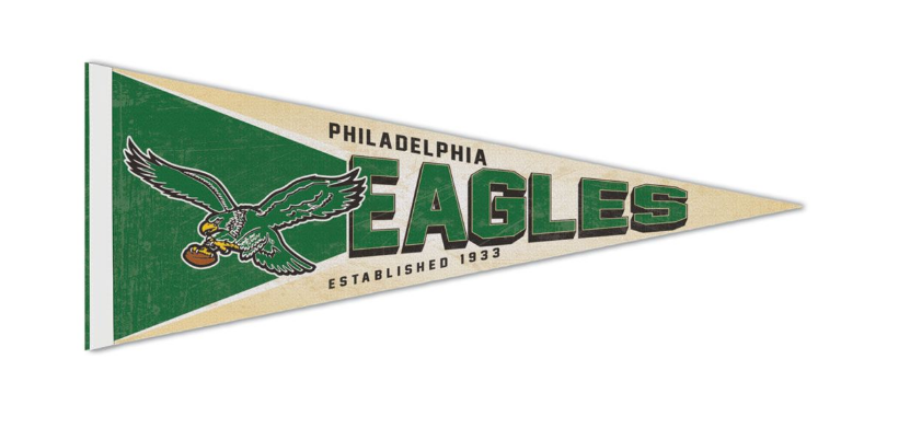 Philadelphia Eagles Wincraft 12x30 Logo Premium Pennant