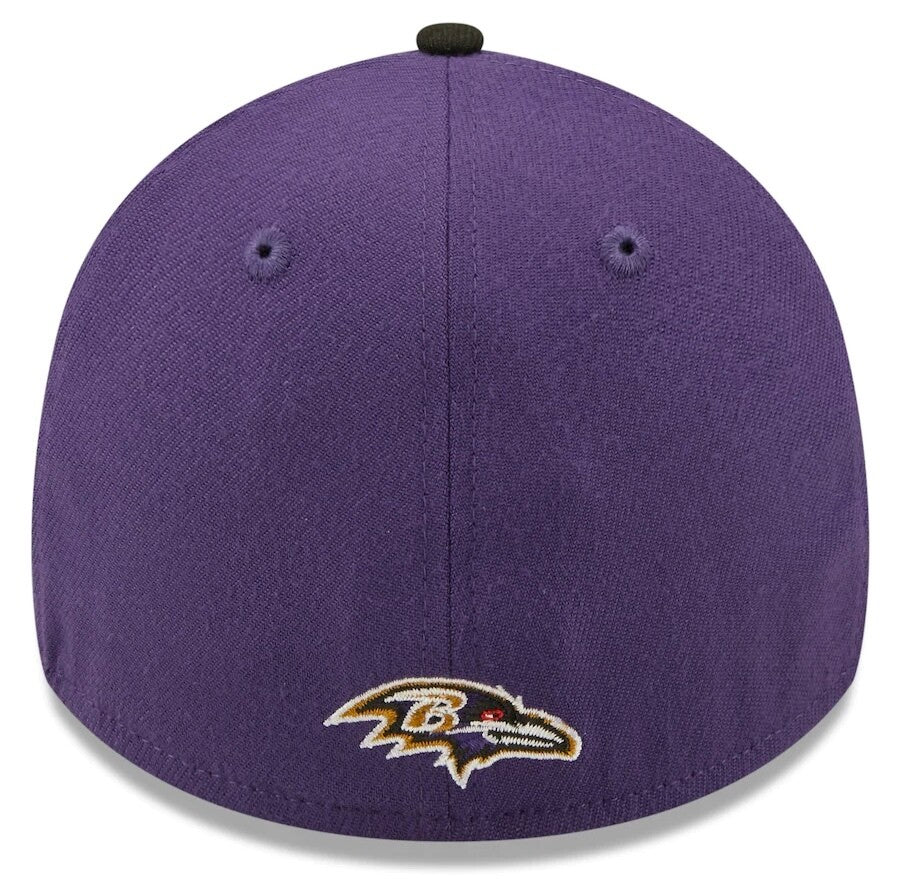 Baltimore Ravens Sideline Banner Team Color 39THIRTY Flex Hat - Purple