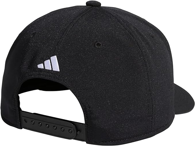 adidas Men's Three Bar Structured Snapback Adjustable Fit Hat 2.0
