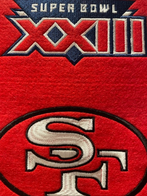 San Francisco 49ers Winning Streak 8 X 32" Super Bowl Champions Heritage Banner