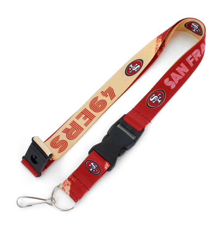 San Francisco 49ers Crossfade Team Lanyard