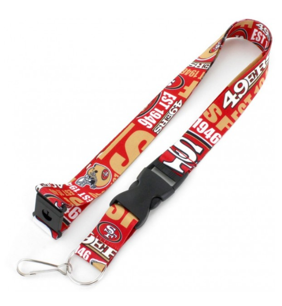 San Francisco 49ers Aminco Dynamic Lanyard