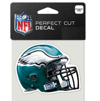 Philadelphia Eagles Wincraft Helmet Logo 4X4 Perfect Cut Decal
